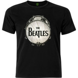 The Beatles Unisex T-Shirt Drum (Caviar Beads)