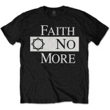 Faith No More Unisex T-Shirt Classic Logo V.2. Black