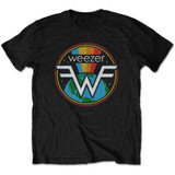 Weezer Unisex T-Shirt Symbol Logo Black