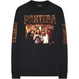 Pantera Unisex Long Sleeve T-Shirt Bong Group (Sleeve Print)