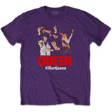 Queen Unisex T-Shirt Killer Queen Purple