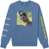 Freddie Mercury Unisex Long Sleeve T-Shirt Mr Bad Guy (Sleeve Print)