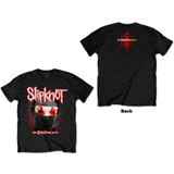 Slipknot Unisex T-Shirt Chapeltown Rag Mask (Back Print)