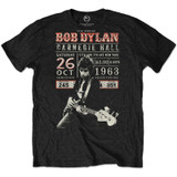 Bob Dylan Unisex T-Shirt Carnegie Hall '63 (Eco-Friendly)