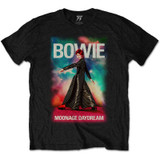 David Bowie Unisex T-Shirt Moonage 11 Fade