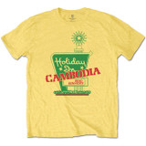 Dead Kennedys Unisex T-Shirt Holiday in Cambodia Yellow