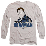 Seinfeld Hello Newman Long Sleeve T-Shirt Silver
