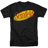 Seinfeld Logo T-Shirt Black