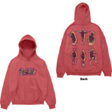 Billie Eilish Unisex Pullover Hoodie Sweatshirt Silhouettes (Back Print)