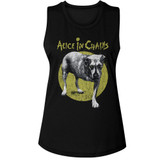 Alice In Chains Self Titled Black Women's Muscle Tank Top T-Shirt