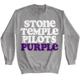 Stone Temple Pilots Purple Graphite Heather Sweatshirt