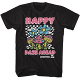 Woodstock Happy Daze Ahead Black T-Shirt