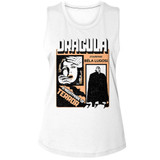 Bela Lugosi 2C Dracula White Women's Muscle Tank Top