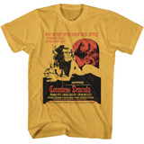 Hammer Horror Countess Dracula Poster Ginger T-Shirt