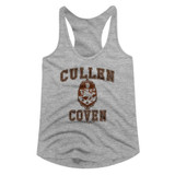 Twilight Cullen Family Alumni Gray Heather Women's Slim Fit Racerback Tank Top