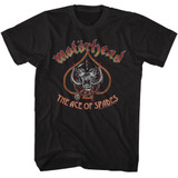 Motorhead Snaggletooth And Spade Black T-Shirt