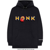 The Rolling Stones Unisex Pullover Hoodie Sweatshirt Honk Letters (Cuff Print)