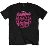 The Rolling Stones Unisex T-Shirt Some Girls Circle Version 1