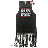 Run DMC Women's Tassel Dress Logo Vintage
