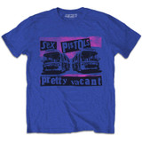 Sex Pistols Unisex T-Shirt Pretty Vacant Coaches