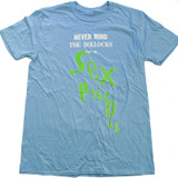 Sex Pistols Unisex T-Shirt Never Mind The Bollocks Drop Logo