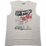 Sex Pistols Unisex Vest T-Shirt Filthy Lucre (Embellished)
