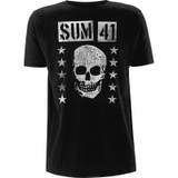 Sum 41 Unisex T-Shirt Grinning Skull