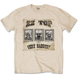 ZZ Top Unisex T-Shirt Very Baddest Sand