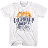 John Denver Take Me Home Country Roads White T-Shirt