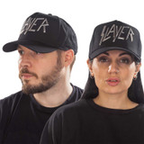 Slayer Unisex Baseball Hat Cap Logo (Sonic Silver)