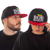 Bob Marley Unisex Snapback Hat Cap Logo
