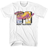 MTV Spring Airbrush White T-Shirt