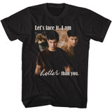 Twilight I Am Hotter Than You Black T-Shirt