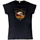 Queens Of The Stone Age Women's T-Shirt Skull Lady (Ex-Tour)