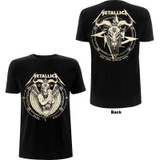 Metallica Unisex T-Shirt Darkness Son (Back Print)
