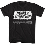 Iron Maiden Strange Land Black Adult T-Shirt