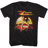 ZZ Top Legs Black Adult T-Shirt