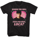 Twilight Loca Heart Black Adult T-Shirt