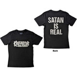 Kreator Unisex T-Shirt Satan Is Real (Back Print)