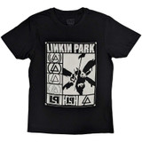 Linkin Park Unisex T-Shirt Logos Rectangle