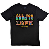 The Beatles Unisex T-Shirt Yellow Submarine All You Need Is Love Stacked