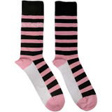 BlackPink Unisex Ankle Socks Stripes & Logo Pink