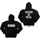 Kreator Unisex Pullover Hoodie Sweatshirt Satan Is Real (Back Print)