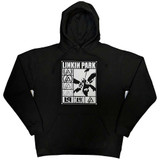 Linkin Park Unisex Pullover Hoodie Sweatshirt Logos Rectangle