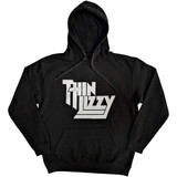 Thin Lizzy Unisex Pullover Hoodie Sweatshirt Stacked Logo