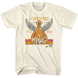 Tom Petty Good To Be King Natural T-Shirt