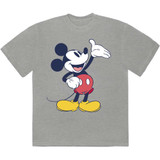 Disney Unisex T-Shirt Mickey Mouse Reveal Grey