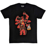 Marvel Comics Unisex T-Shirt Deadpool Arms