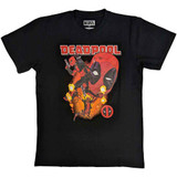 Marvel Comics Unisex T-Shirt Deadpool Collage 2