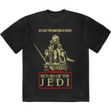 Star Wars Unisex T-Shirt Return Of The Jedi Waiting Is Over